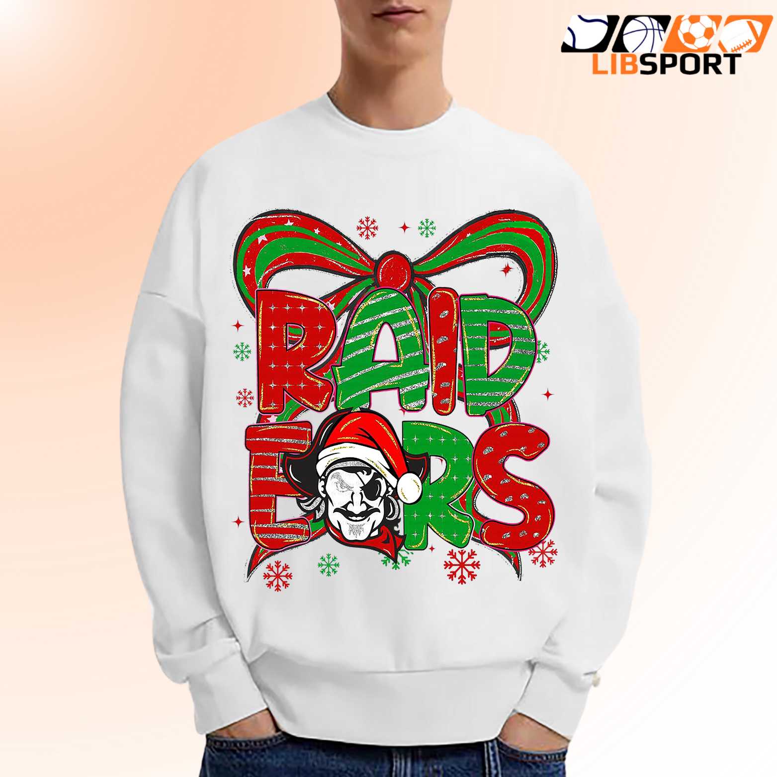 Las Vegas Raiders Christmas Shirt, Holiday Football Unisex Tee, Nfl Game Day Shirt